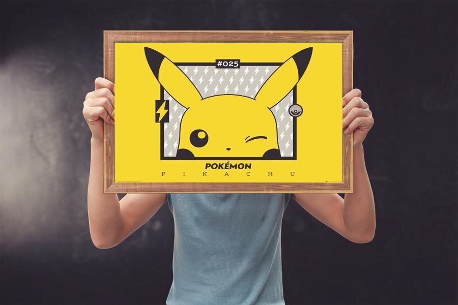 Pokemon Sleeping Pikachu – plakat 91,5 x 61 cm цена и информация | Fännitooted mänguritele | kaup24.ee