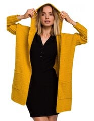 Naiste kardigan Moe M556, kollane hind ja info | Moe Jalanõud, riided ja aksessuaarid | kaup24.ee
