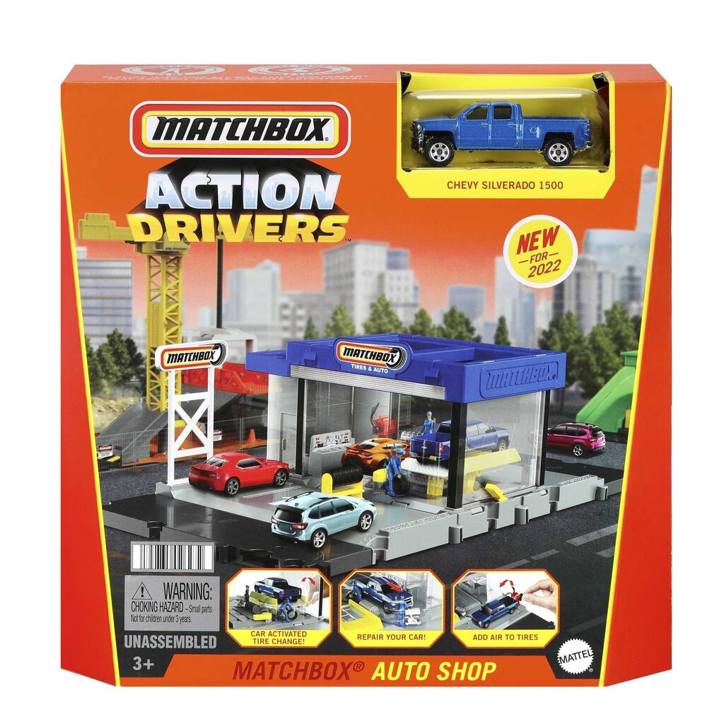 Matchbox® autohoolduse mängukomplekt HDL34 hind ja info | Poiste mänguasjad | kaup24.ee