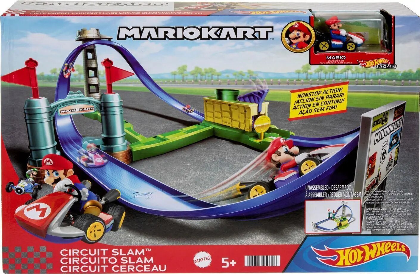 Hot Wheels® Mario Kart® trikiringrada HGK59 цена и информация | Poiste mänguasjad | kaup24.ee