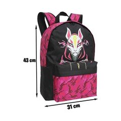 Koolikott Fortnite Max Drift Värviline (31 x 43 x 13 cm) цена и информация | Школьные рюкзаки, спортивные сумки | kaup24.ee