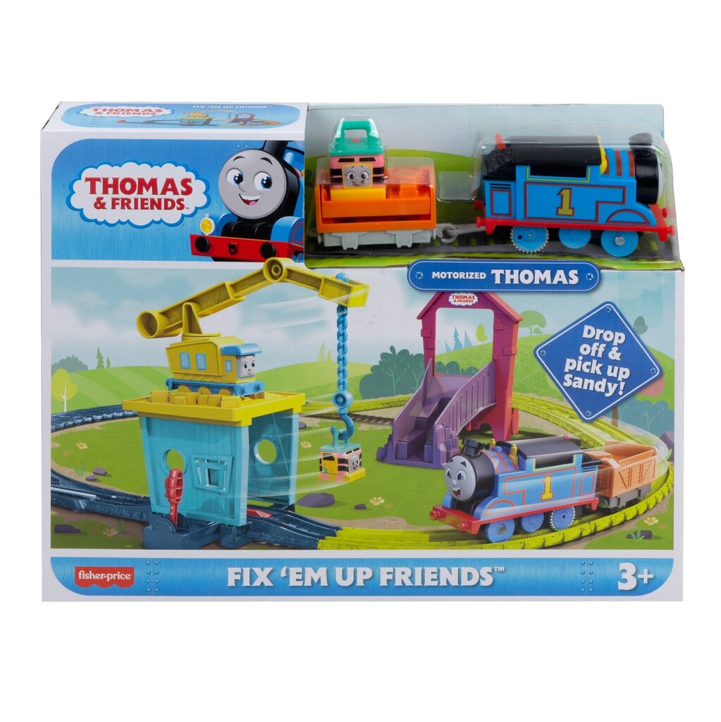 Thomas & Friends® Carly & Sandy sõpradekomplekt HDY58 hind ja info | Imikute mänguasjad | kaup24.ee