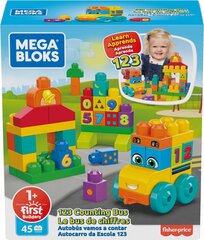 Mega Bloks® numbribuss FBM80 цена и информация | Игрушки для мальчиков | kaup24.ee