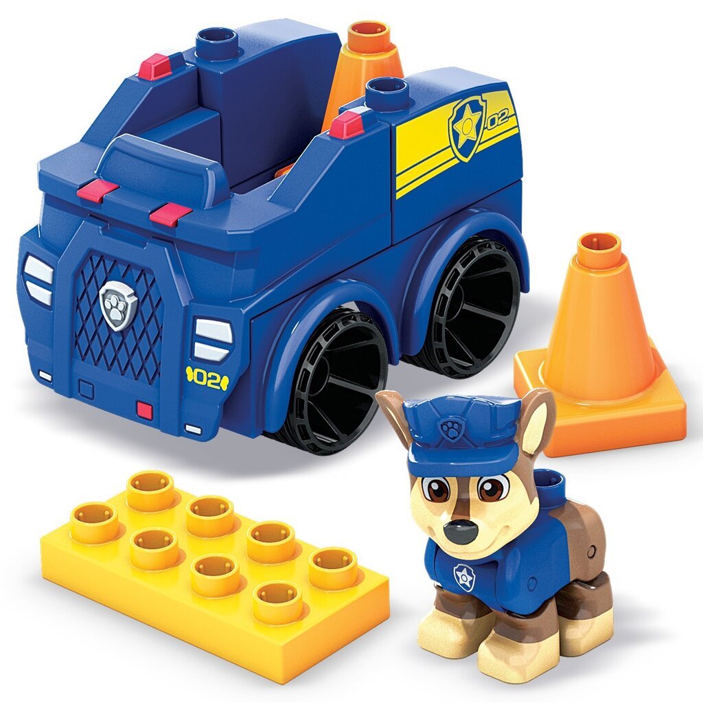 Mega Bloks® Paw Patrol Chase'i patrullauto HDJ33 цена и информация | Poiste mänguasjad | kaup24.ee