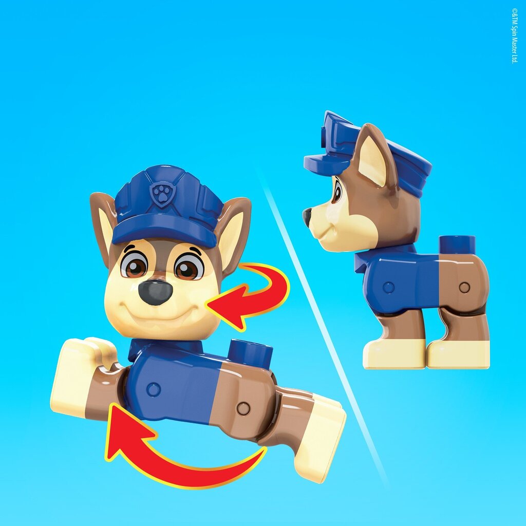 Mega Bloks® Paw Patrol Chase'i patrullauto HDJ33 цена и информация | Poiste mänguasjad | kaup24.ee