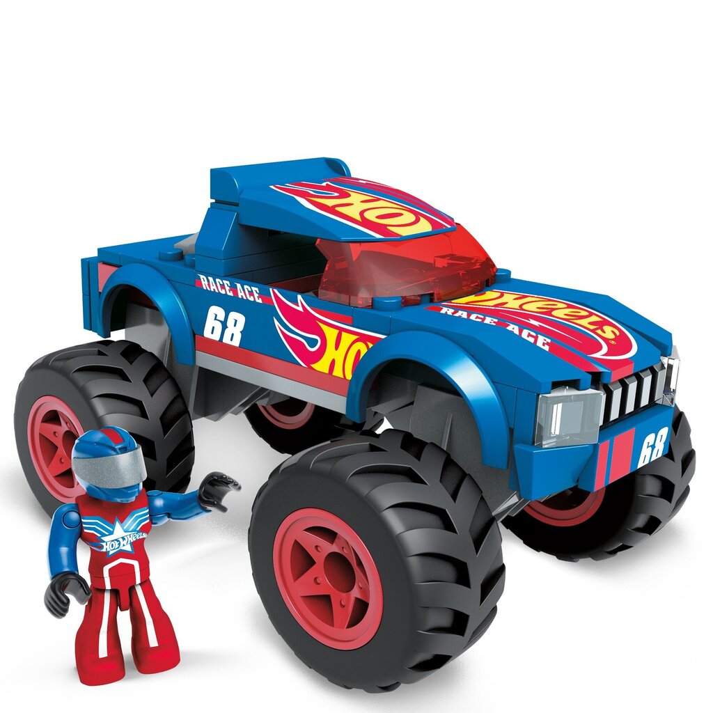 MEGA® Hot Wheels® Monster Truck monsterauto ehituskomplekt HDJ93 цена и информация | Poiste mänguasjad | kaup24.ee