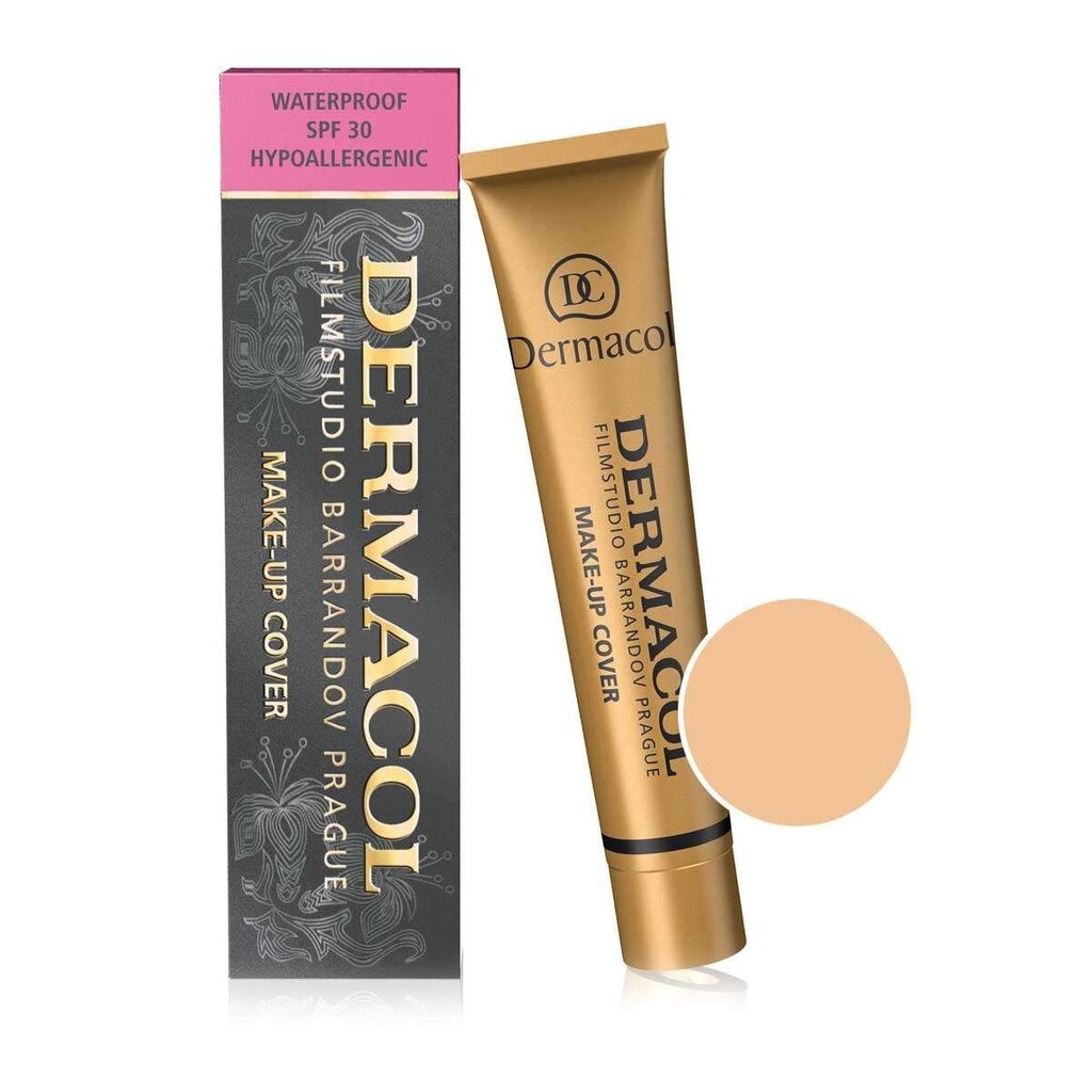 Tugevalt kattev jumestuskreem Dermacol Make-Up Cover SPF30 210, 30 g hind ja info | Jumestuskreemid, puudrid | kaup24.ee