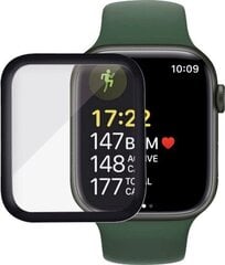 Fusion Nano 9H karastatud klaas kaetud Apple Watch 7 45 mm, must цена и информация | Аксессуары для смарт-часов и браслетов | kaup24.ee