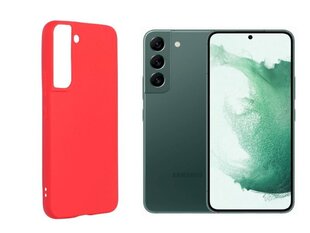 Fusion soft matte silikoonist ümbris Samsung S906 Galaxy S22 Plus + punane hind ja info | Telefoni kaaned, ümbrised | kaup24.ee