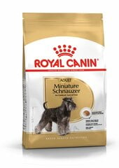 Royal Canin täiskasvanud šnautseri sordid Miniature Schnauzer Adult, 7,5 kg цена и информация | Сухой корм для собак | kaup24.ee