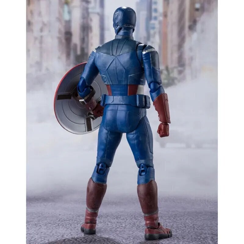 Marvel kokkupandav mänguasi figuur 15cm Kapten Ameerika hind ja info | Poiste mänguasjad | kaup24.ee