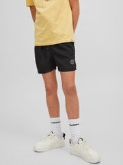 Детские плавки Jack & Jones 12206186*01, черные 5715217052937 цена и информация | Шорты для плавания для мальчиков | kaup24.ee