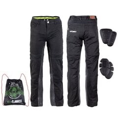 Мото штаны для мужчин W-TEC Raggan, черные цена и информация | Мотоциклетные штаны | kaup24.ee