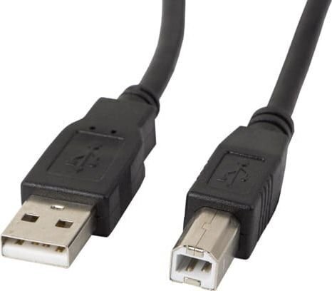 Lanberg USB-A - USB-B 2.0, 1m цена и информация | Mobiiltelefonide kaablid | kaup24.ee