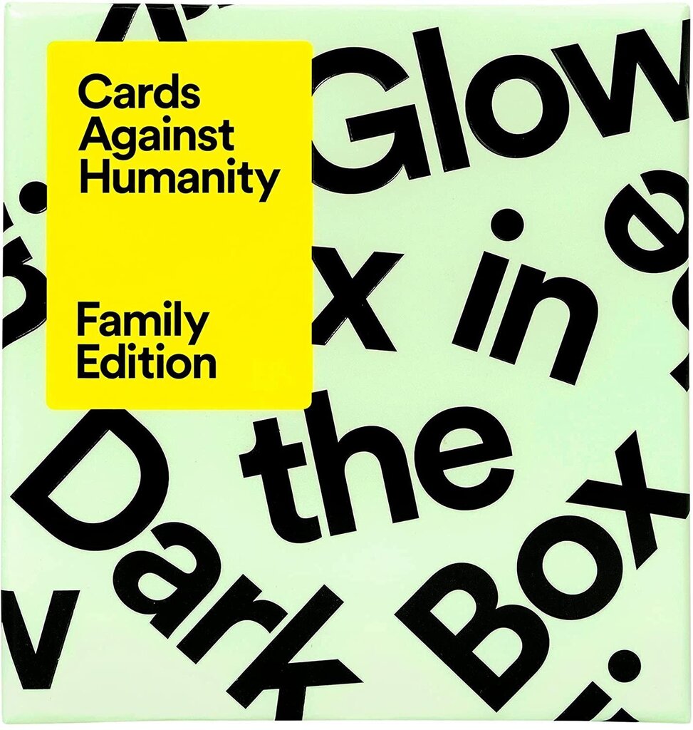 Cards Against Humanity – Family Edition: Glow In The Dark Box hind ja info | Lauamängud ja mõistatused | kaup24.ee
