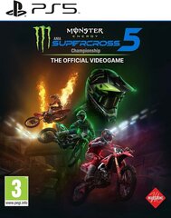 Monster Energy Supercross 5 Playstation 5 PS5 игра цена и информация | Компьютерные игры | kaup24.ee