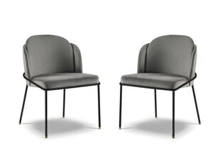 Toolide komplekt Micadoni Home Limmen, 2 tooli, hall hind ja info | Söögilaua toolid, köögitoolid | kaup24.ee
