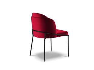 Toolide komplekt Micadoni Home Limmen, 2 tooli, punane hind ja info | Söögitoolid, baaritoolid | kaup24.ee