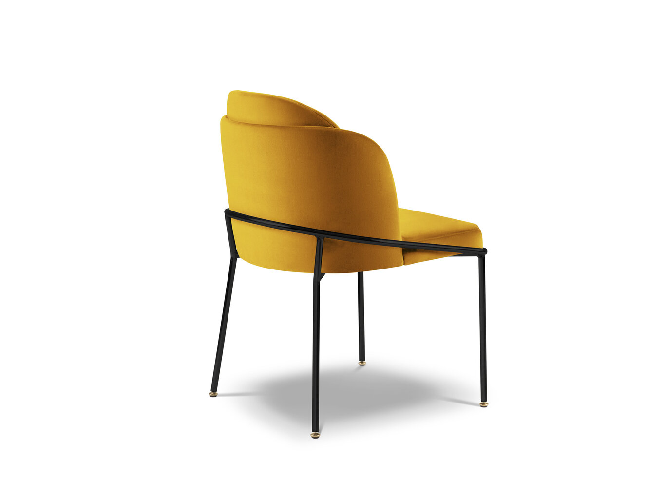 Toolide komplekt Micadoni Home Limmen, 2 tooli, kollane hind ja info | Söögilaua toolid, köögitoolid | kaup24.ee