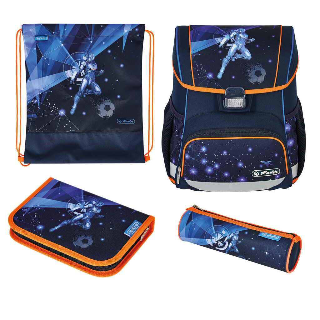 Seljakott LOOP PLUS GALAXY GAME 50037407 HERLITZ hind ja info | Koolikotid, sussikotid | kaup24.ee