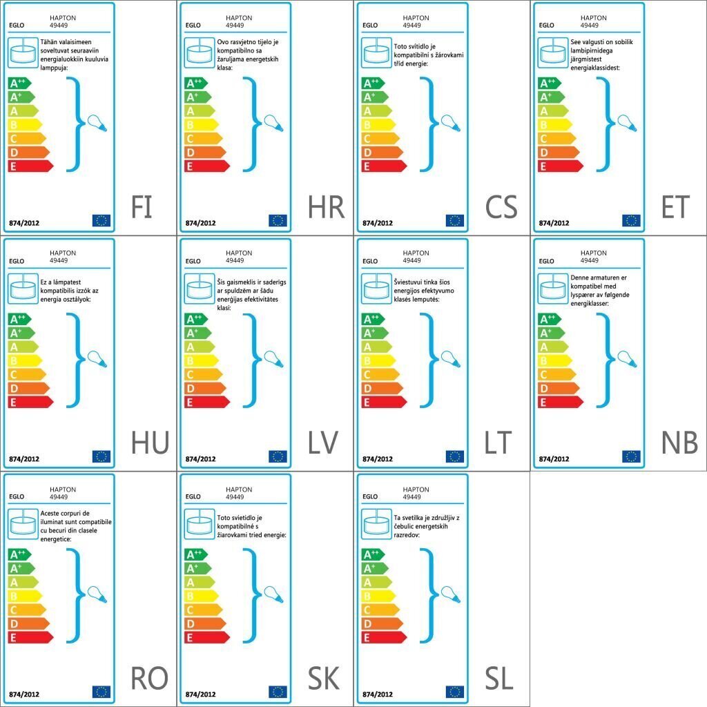 Laevalgusti Eglo Hapton hind ja info | Rippvalgustid | kaup24.ee