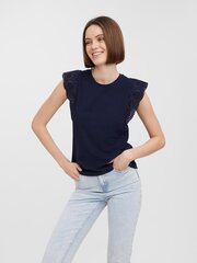 Женская блузка Vero Moda 10259908*01, тёмно-синяя 5715214026764 цена и информация | Женские футболки | kaup24.ee