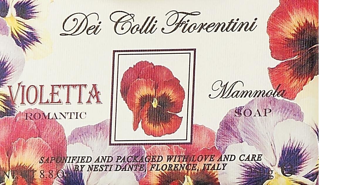 Naturaalne seep Nesti Dante Dei Colli Fiorentini Violetta Romantic 250 g цена и информация | Seebid | kaup24.ee