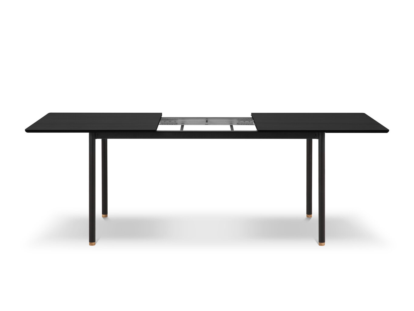 Kokkupandav laud Micadoni Home Kavir, 140x90 cm, must hind ja info | Köögi- ja söögilauad | kaup24.ee