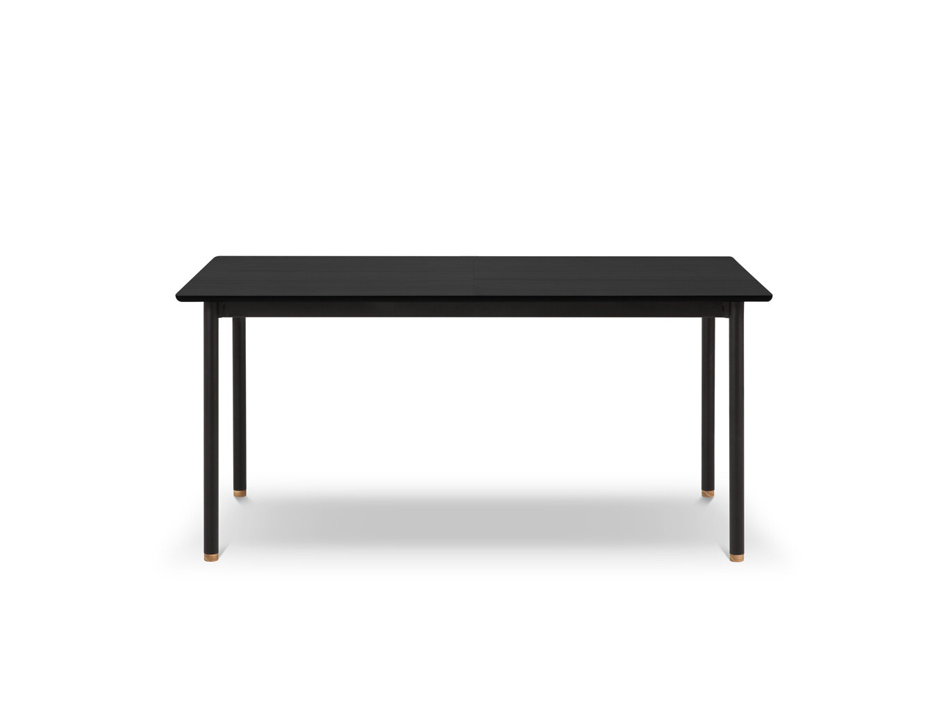 Kokkupandav laud Micadoni Home Kavir, 140x90 cm, must цена и информация | Köögi- ja söögilauad | kaup24.ee