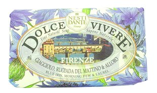 Naturaalne seep Nesti Dante Dolce Vivere Blue Iris, Morning Dew & Laurel 250 g hind ja info | Seebid | kaup24.ee