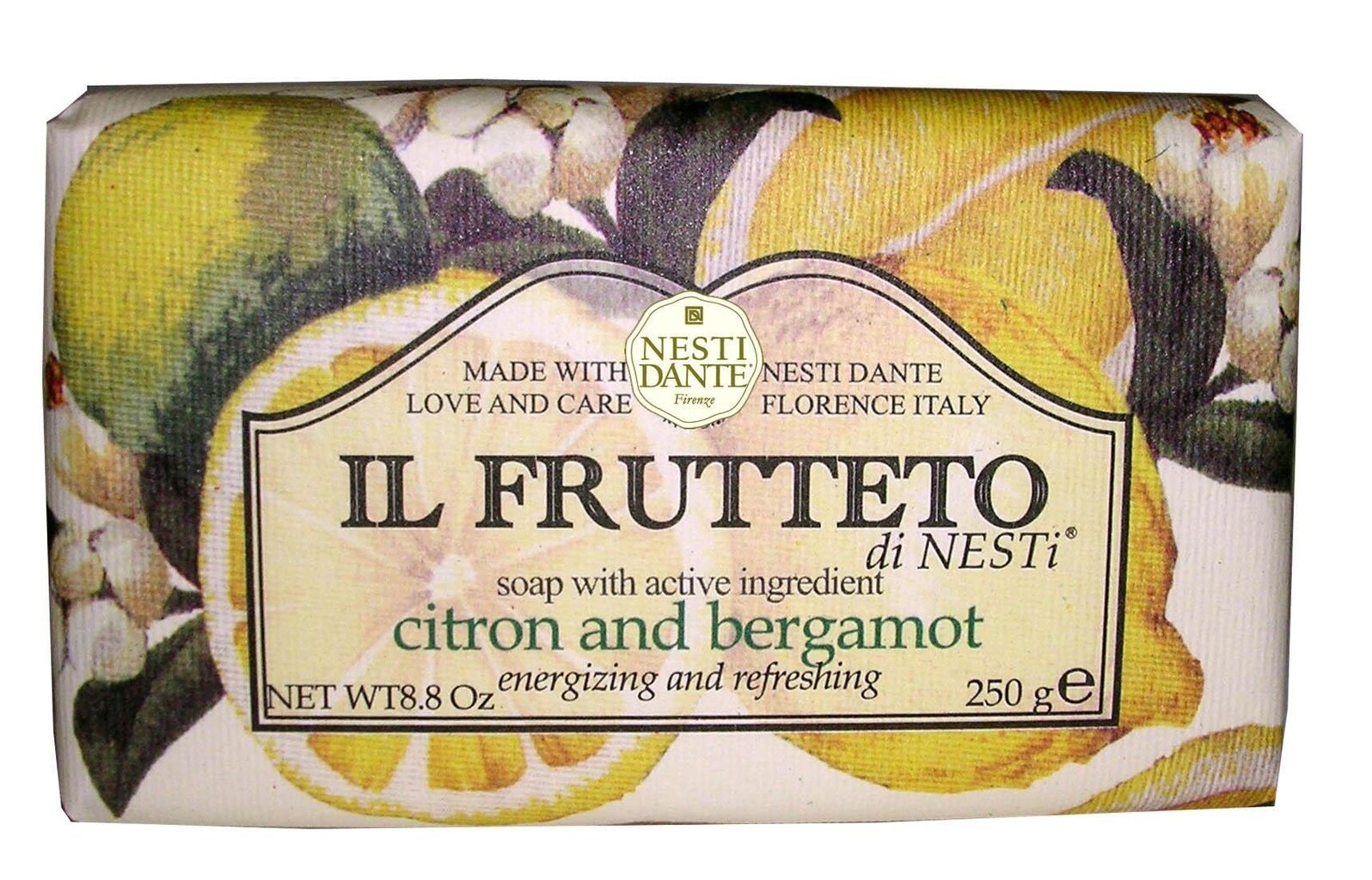 Naturaalne seep Nesti Dante Il Frutteto Citron And Bergamot 250 g hind ja info | Seebid | kaup24.ee