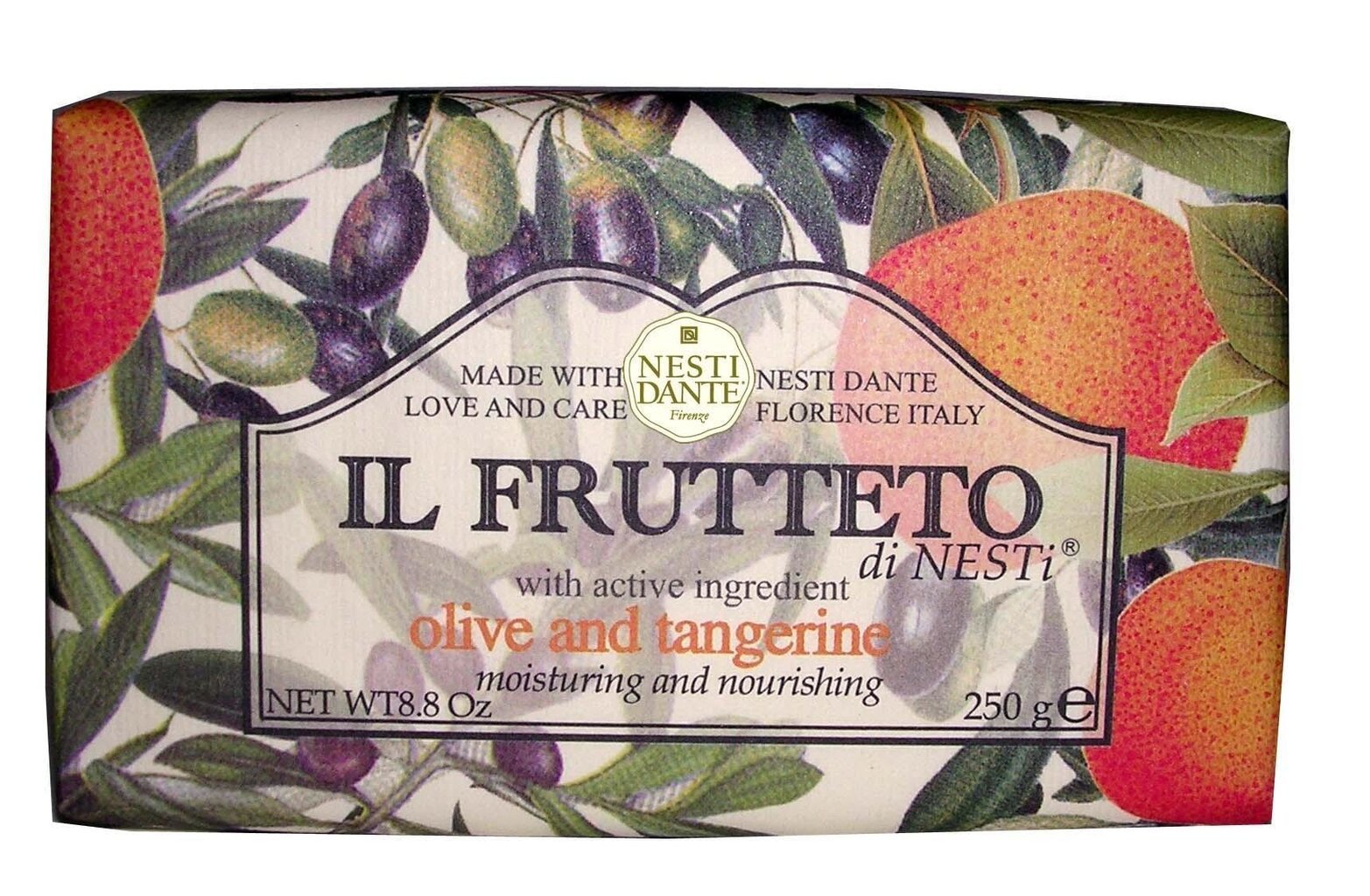Seep Nesti Dante Il Frutteto Olive And Tangerine 250 g hind ja info | Seebid | kaup24.ee