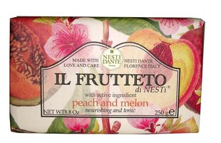 Натуральное мыло Nesti Dante Il Frutteto Peach And Melon, 250 г цена и информация | Мыло | kaup24.ee