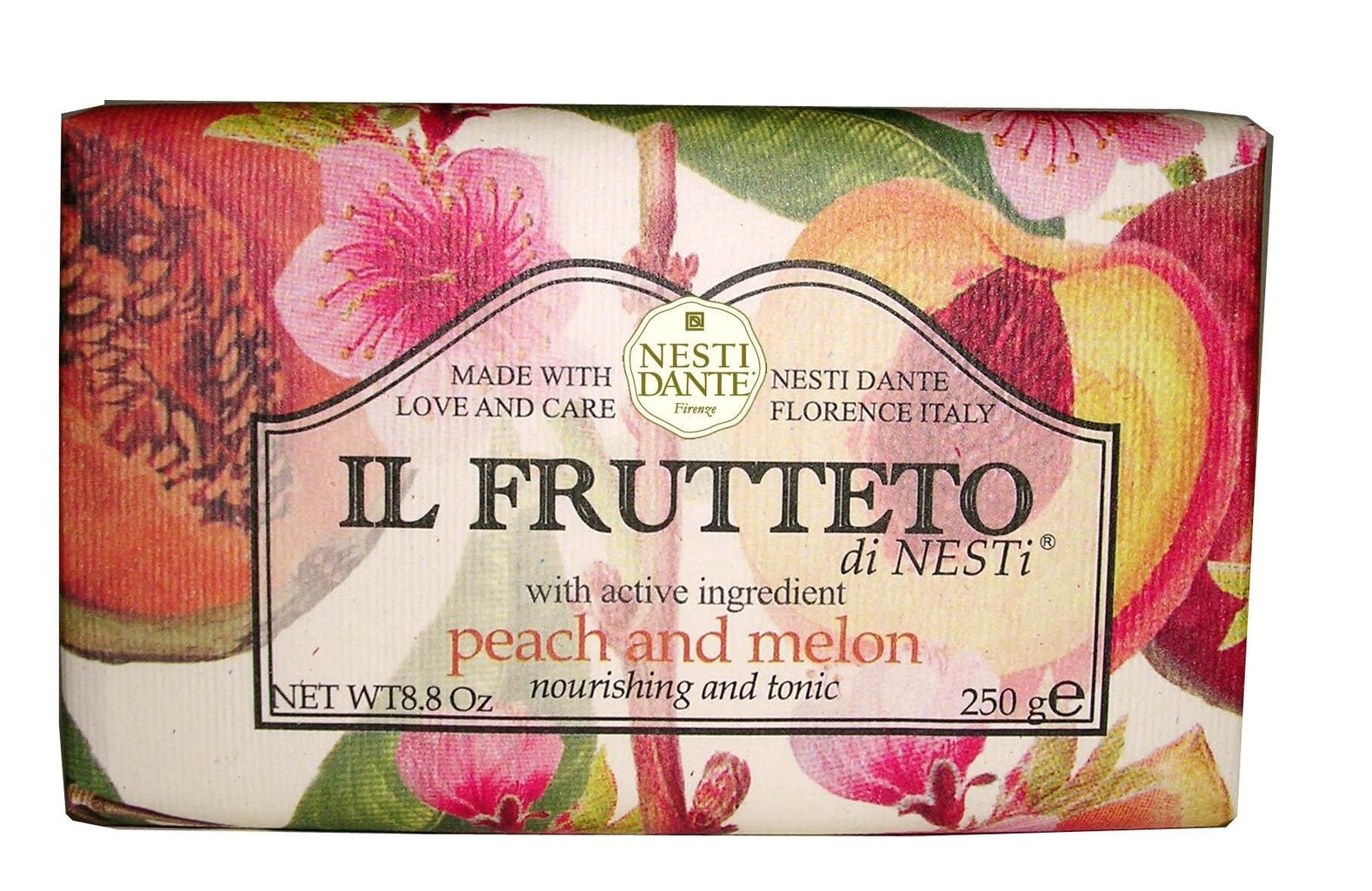 Naturaalne seep Nesti Dante Il Frutteto Peach And Melon 250 g hind ja info | Seebid | kaup24.ee