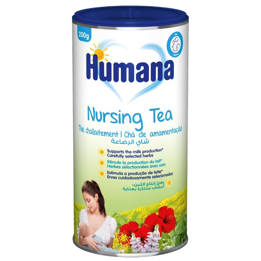 Tee imetavatele emadele Humana, 200 g hind ja info | Snäkid, joogid lastele | kaup24.ee