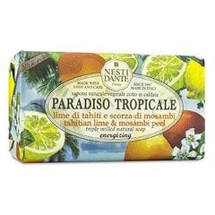 Naturaalne seep Nesti Dante Paradiso Tropicale Tahitian Lime & Mosambi Peel 250 g цена и информация | Мыло | kaup24.ee