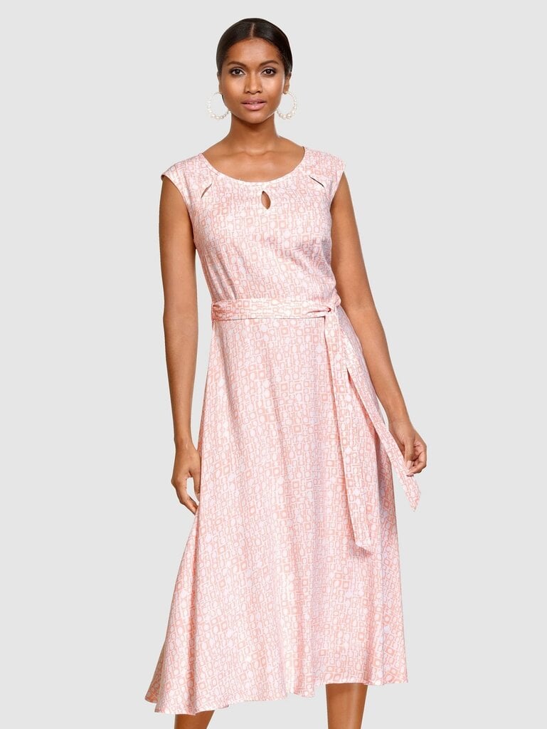 Naiste kleit Alba Moda 145-351, roosa hind ja info | Kleidid | kaup24.ee