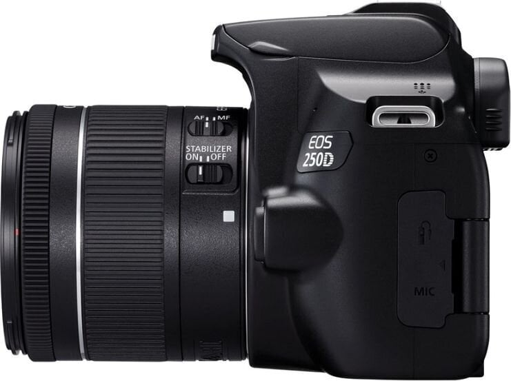 Canon EOS 250D (Black) + EF-S 18-55mm f/4-5.6 IS STM + EF 50mm f/1.8 STM hind ja info | Fotoaparaadid | kaup24.ee