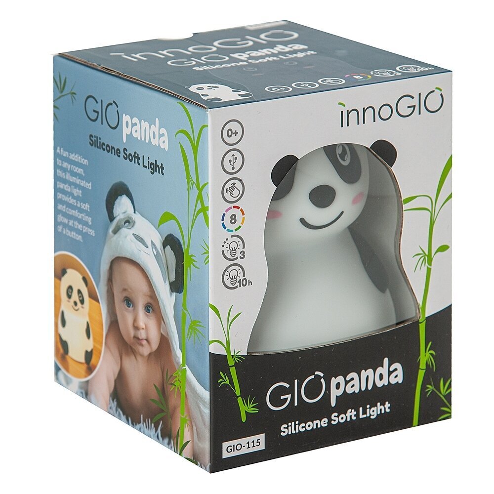 Öine silikoonlamp "Panda" INNOGIO hind ja info | Laste ohutustarvikud | kaup24.ee