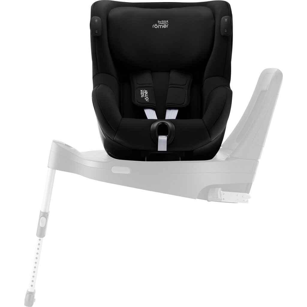 Turvahäll Britax Dualfix iSense, 0-18 kg, Space Black 2000035105 hind ja info | Turvatoolid | kaup24.ee