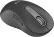 Logitech M650 Vasakukäeline hiir, must/hall hind ja info | Hiired | kaup24.ee