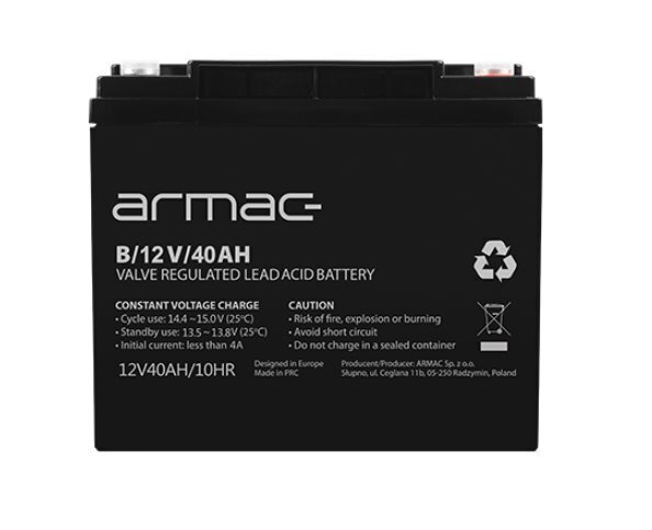 Armac B/12V/40AH hind ja info | Akud | kaup24.ee