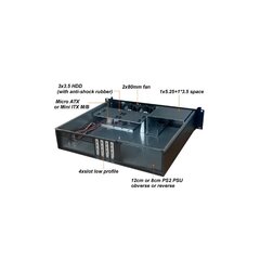 Корпус Techly Compact PC ATX цена и информация | Серверы | kaup24.ee