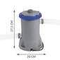 FilterPump Bestway 58383 "Flowclear" baseinu valymas + filtro baseino siurblio siurblys # 3614 цена и информация | Basseini filtrid | kaup24.ee