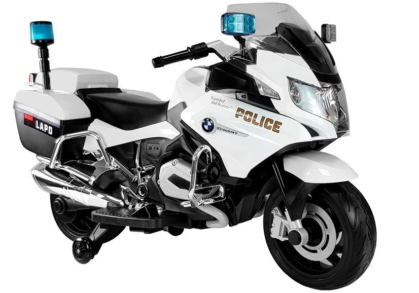 Juhtmeta BMW R1200 politsei mootorratas hind ja info | Laste elektriautod | kaup24.ee