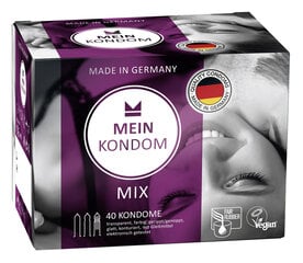 Kondoomid Mein Kondom Mix, 40 tk. hind ja info | Kondoomid | kaup24.ee