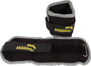 Käte-jalgade raskused Mambo Max, 2 x 2 kg hind ja info | Hantlid, kangid, raskused | kaup24.ee