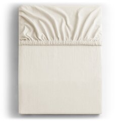 Kummiga voodilina DecoKing Jersey Amber Ecru, 200x200 cm hind ja info | Voodilinad | kaup24.ee