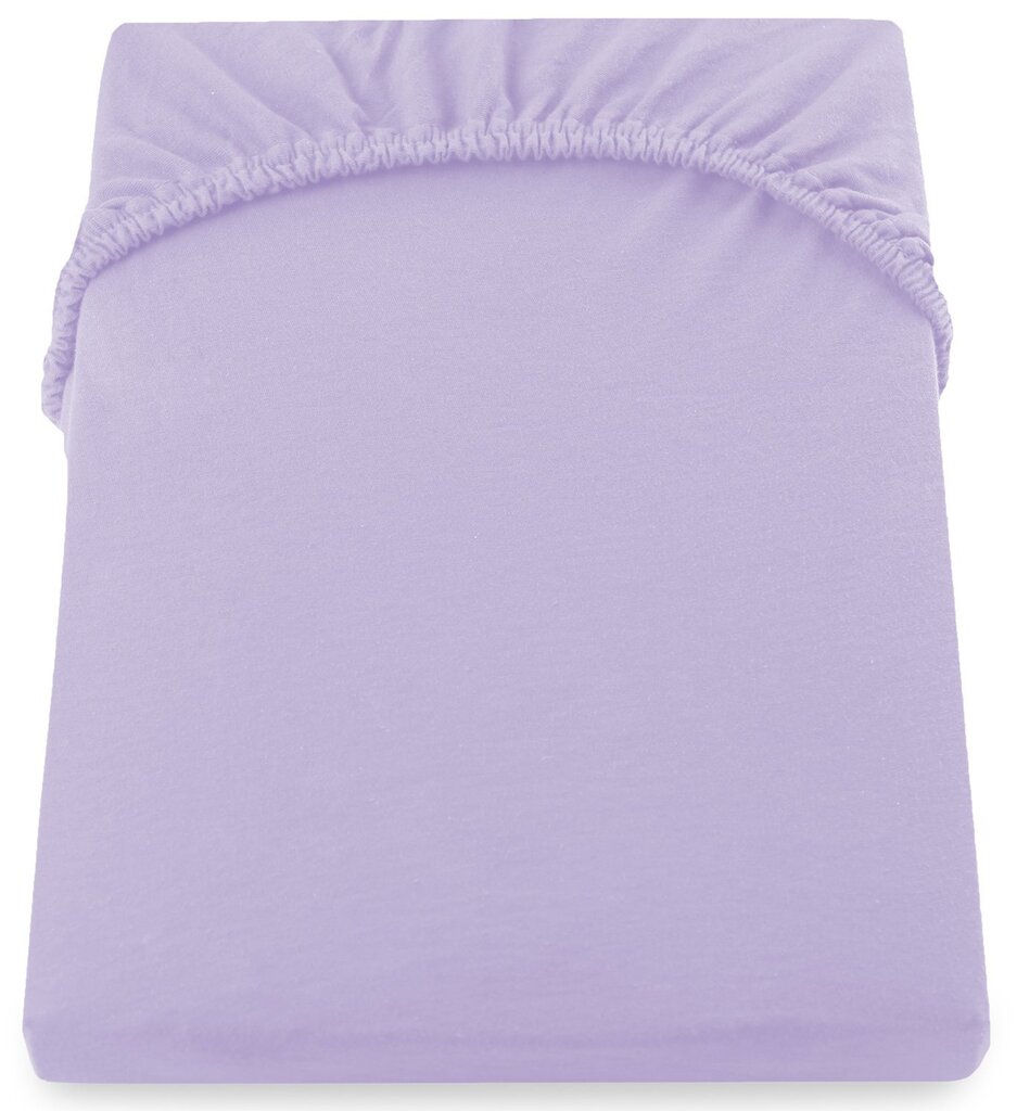 Kummiga voodilina DecoKing jersey Amber Violet 200x200 cm цена и информация | Voodilinad | kaup24.ee