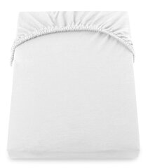 DecoKing jersey Amber White kummiga lina madratsi jaoks, 160x200 cm hind ja info | Voodilinad | kaup24.ee